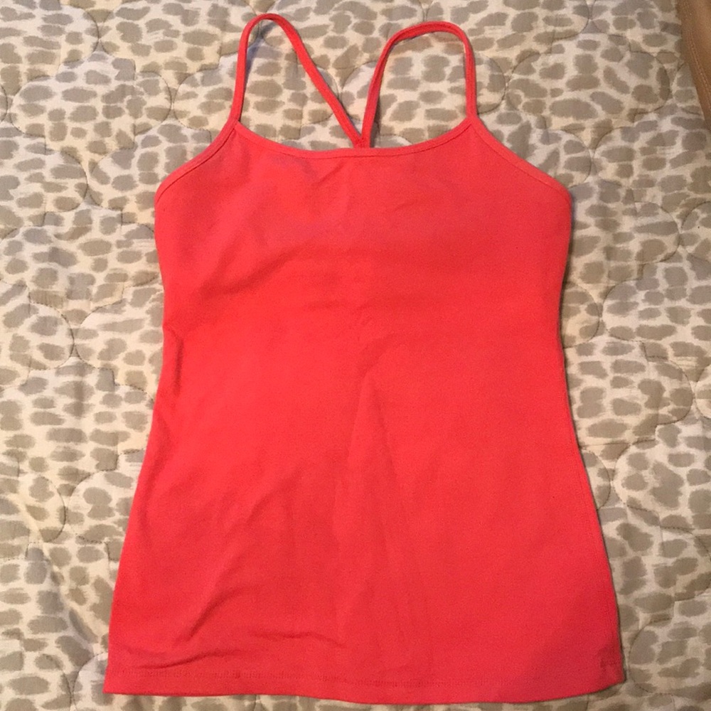 Lululemon power y tank size 4